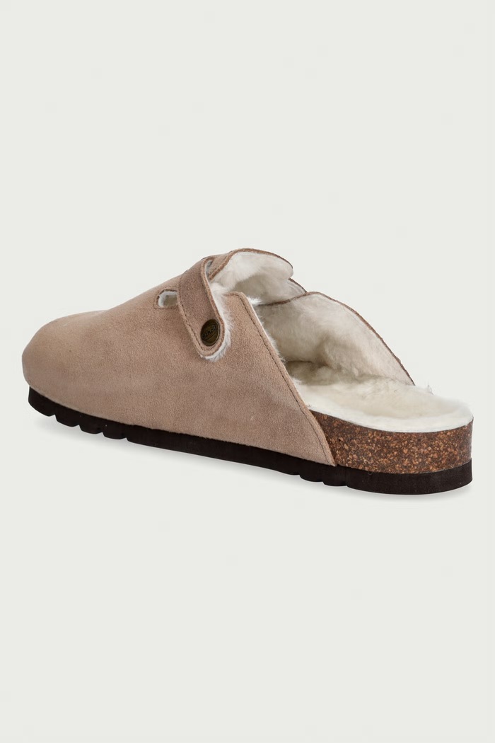 Obuv Scholl Šľapky mules dámske semišové FAE NEW F318102361 béžová
