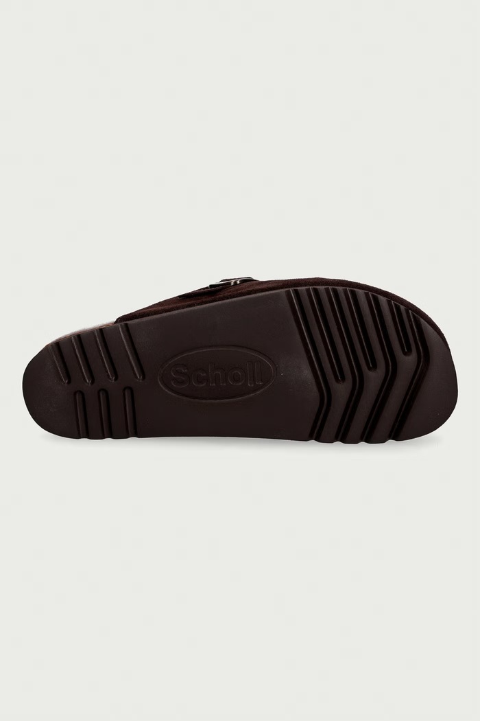 Σαγιονάρες Ανδρικές σουέτ DAKOTA FUR Scholl καφέ F014601019
