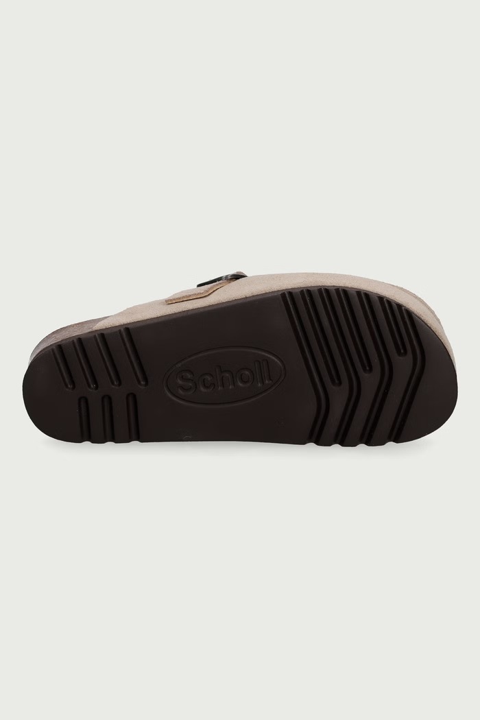 Ciabatte slide da donna in scamoscio DOROTA SUE Scholl beige F013422361