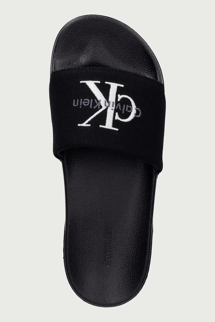 Női papucs ESS SLIDE CV WN Calvin Klein HW0HW029580GJ fekete