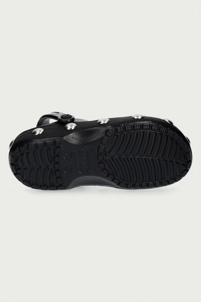 Klapki damskie Classic Big Studded Clog Crocs czarny 214236.001