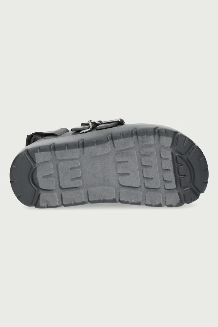 Klapki na platformie damskie Loaferette Star Studded Clog Crocs szary 214212.0YK