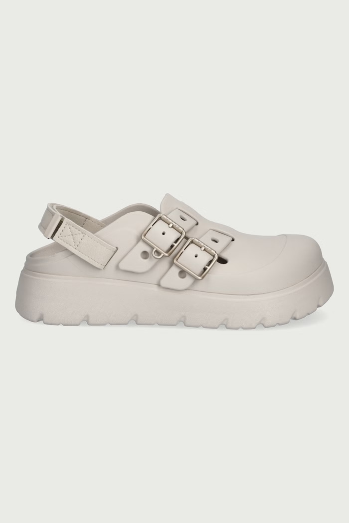 Crocs Papucs platformos női Loaferette Clog 214105.2PL bézs AW26