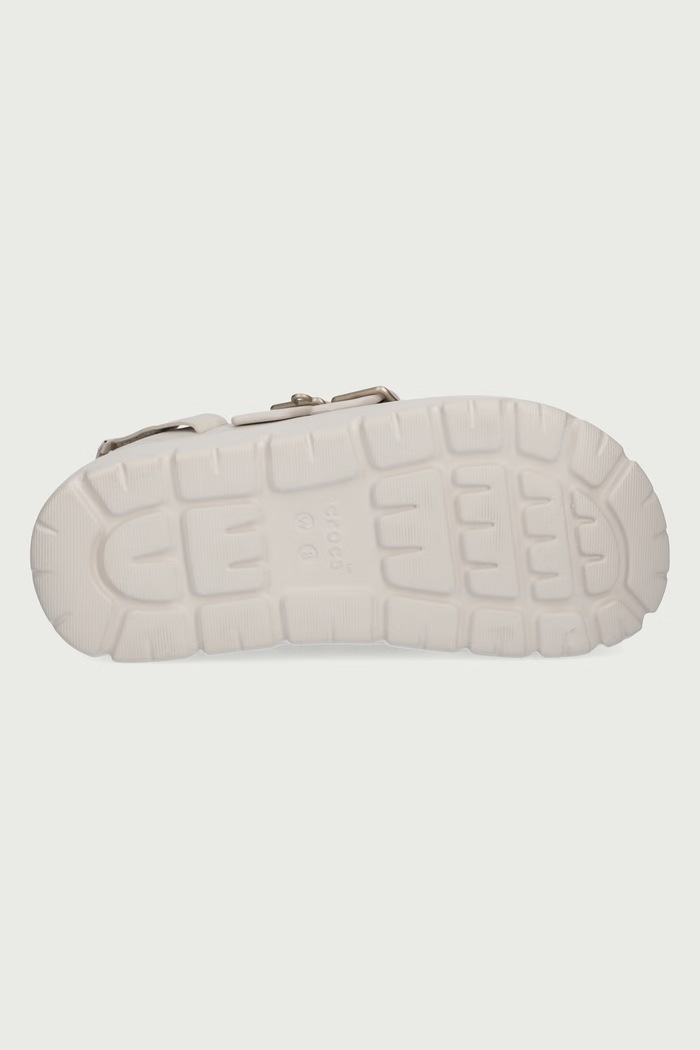 Papucs platformos női Loaferette Clog Crocs bézs 214105.2PL