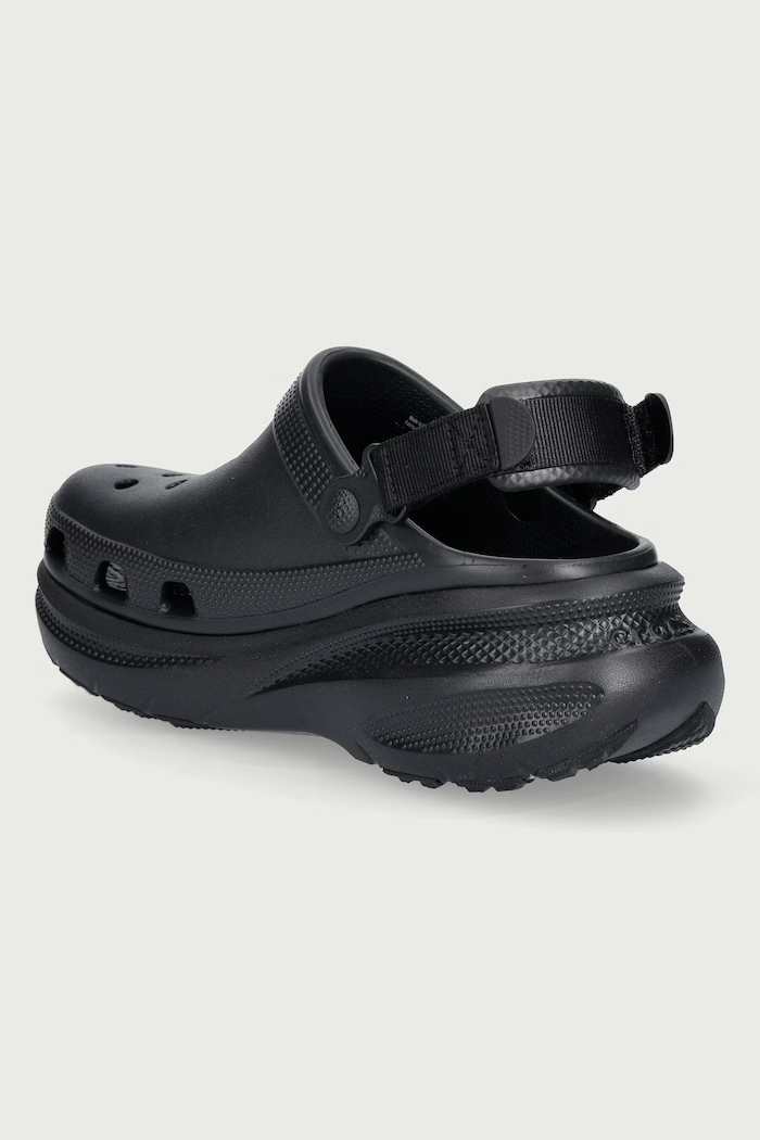 Obuwie Crocs Klapki damskie New Crush Clog 213448.001 czarny
