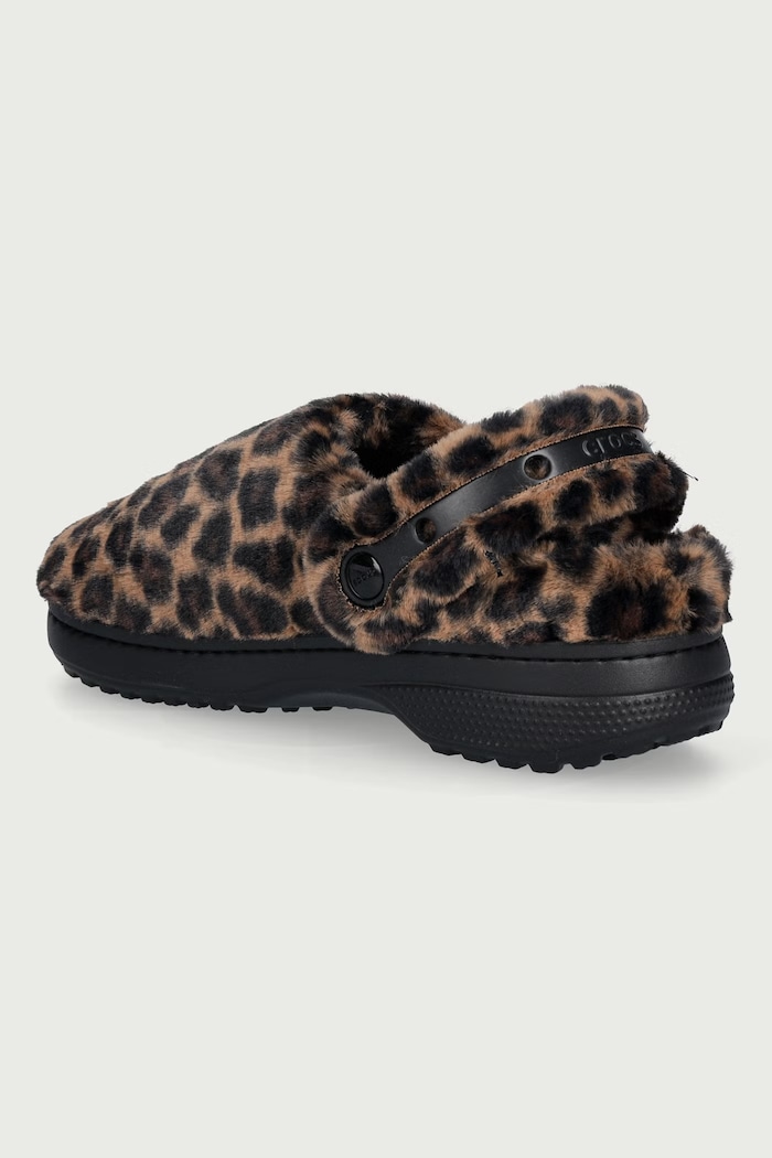 Obuwie Crocs Klapki damskie Classic Unfurgetabble Animal Clog 212002.2LD brązowy