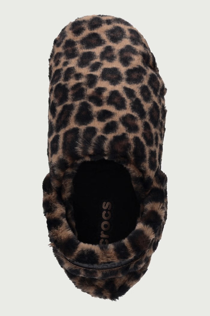 Klapki damskie Classic Unfurgetabble Animal Clog Crocs 212002.2LD brązowy
