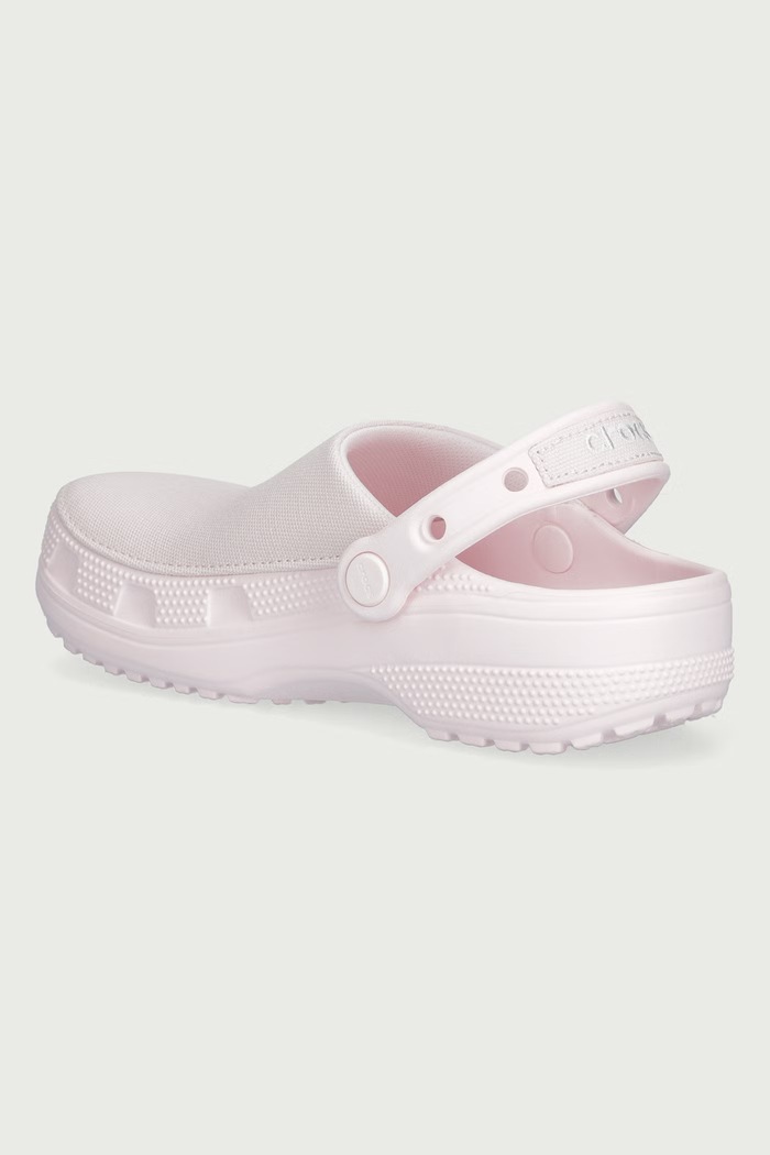 Obuwie Crocs Klapki mules damskie Classic Crafted Clog 211354.7DF różowy