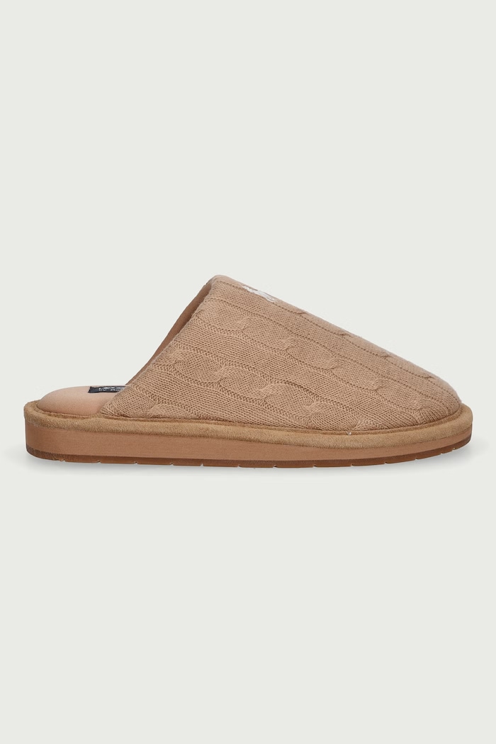 Polo Ralph Lauren Copati ženski Carey Scuff 842P24248001.260 rjava AW26