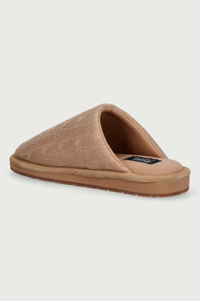 Obutev Polo Ralph Lauren Copati ženski Carey Scuff 842P24248001.260 rjava