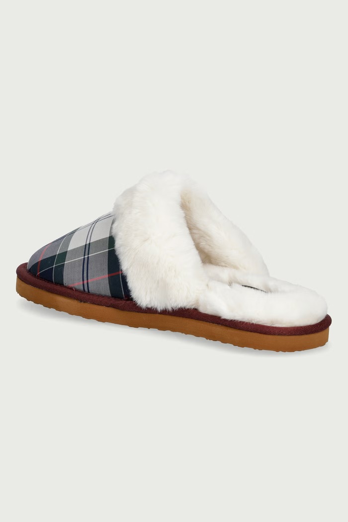 Obuv Barbour Papuče dámske z mäkkého materiálu Claudia LSL0036TN98 zelená