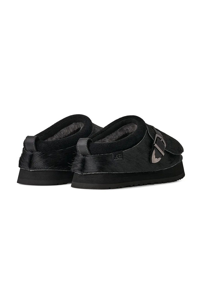 Obuwie UGG Tazz Western kapcie damskie skórzane 1183492.BLK czarny