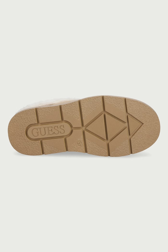 Παντόφλες Γυναικείες σουέτ KENDRY Guess μπεζ FLFKEY.LEA19.NATU