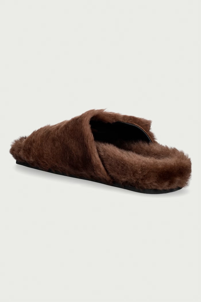 Obuwie Weekend Max Mara Klapki damskie 2625526095600.CAMEL brązowy