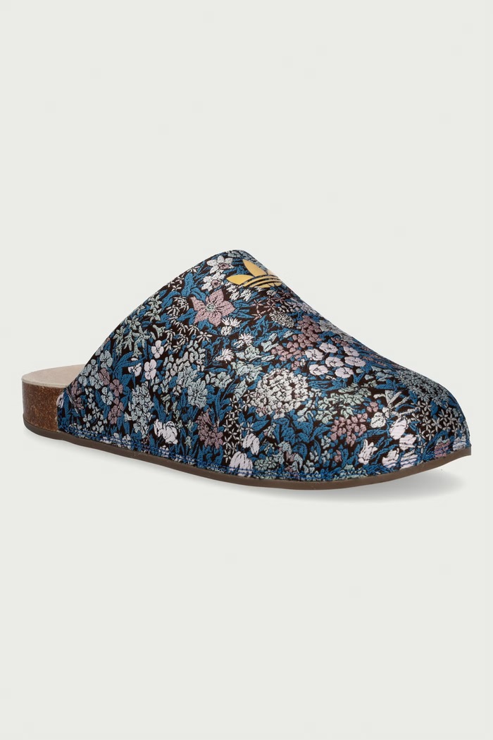 adidas Originals Klapki mules damskie Adimule Liberty London niebieski KH9850