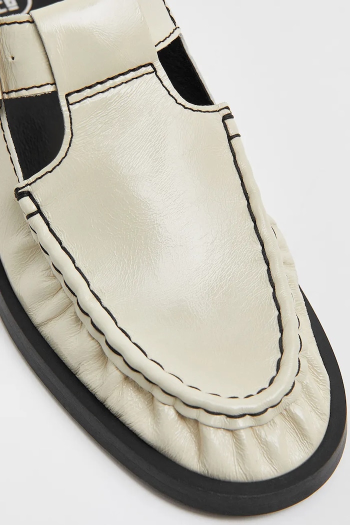 Miista Gianna šľapky mules dámske kožené E8.3908 béžová AW26