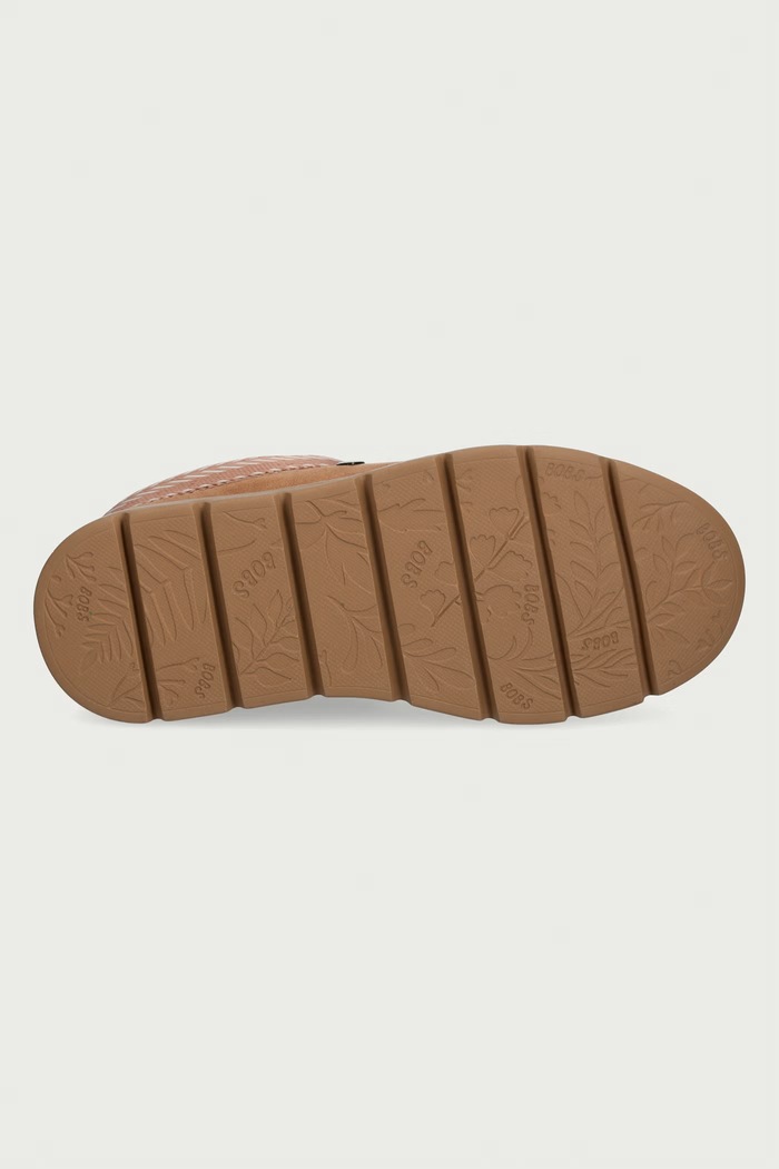 Kapcie damskie KEEPSAKES LITE - COZY FEST Skechers brązowy 114769.