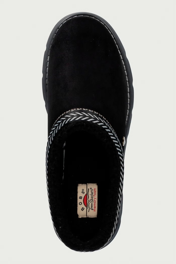 Kapcie damskie KEEPSAKES LITE - COZY FEST Skechers 114769. czarny