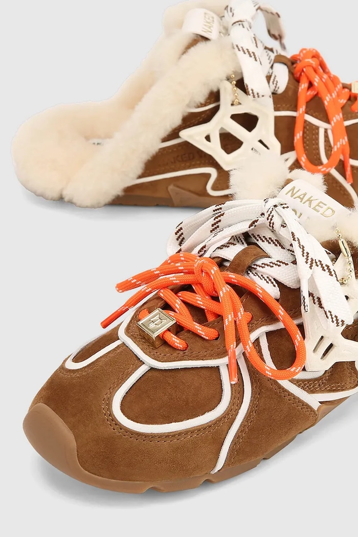 Papuče za žene od brušene kože Adorn Naked Wolfe Adorn.Tan.Suede smeđa