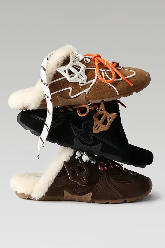Papuče za žene od brušene kože Adorn Naked Wolfe smeđa Adorn.Brown.Suede
