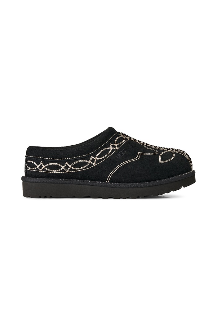 UGG Παντόφλες Γυναικείες σουέτ W Tasman Western μαύρο 1182251.BLK