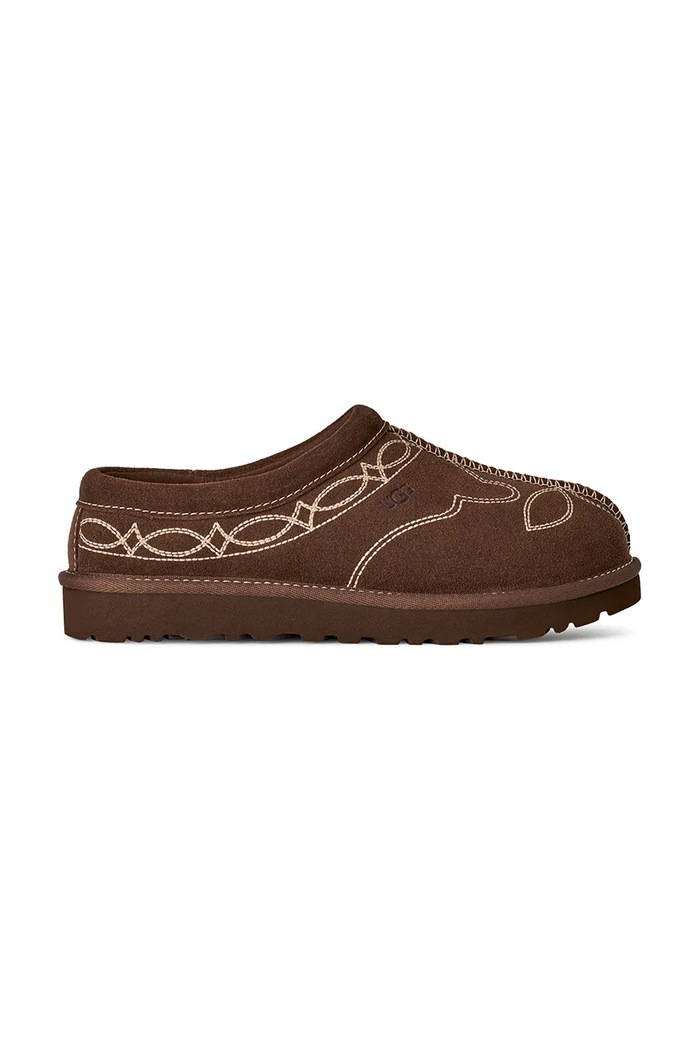 UGG Παντόφλες Γυναικείες σουέτ W Tasman Western καφέ 1182251.BCDR