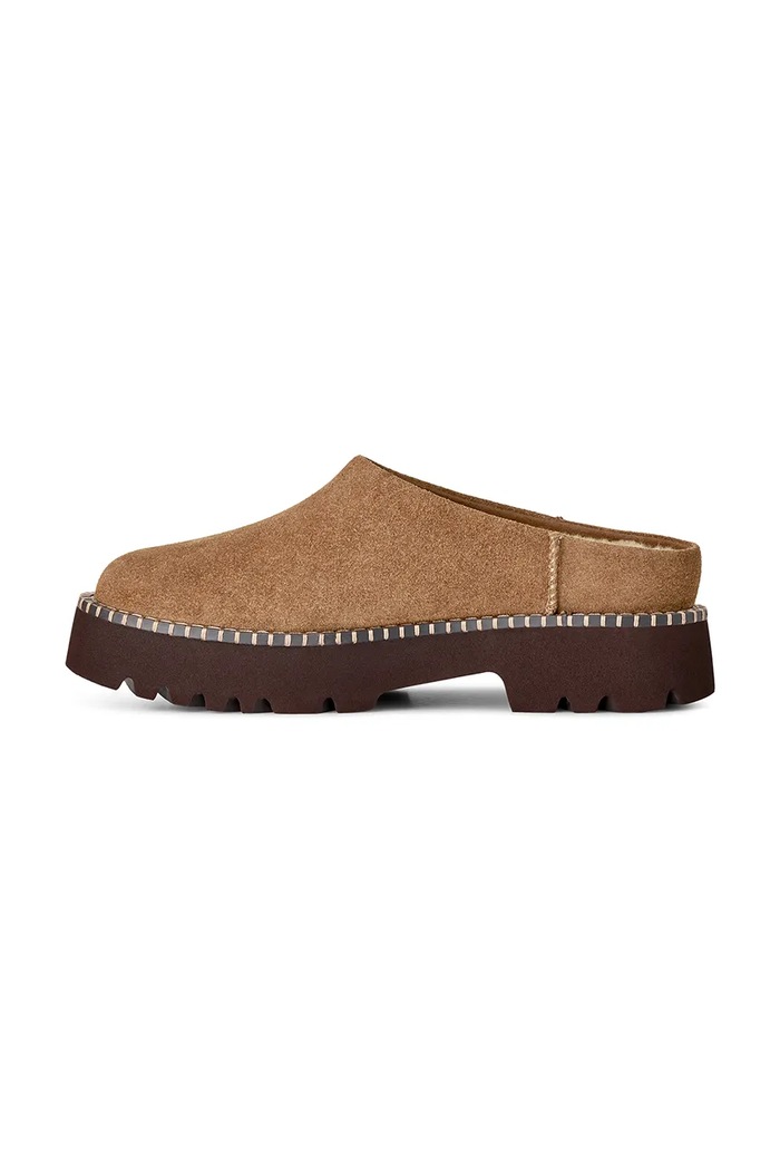 Παντόφλες Γυναικείες σουέτ W Uptowner Mule UGG 1180413.LBNZ καφέ