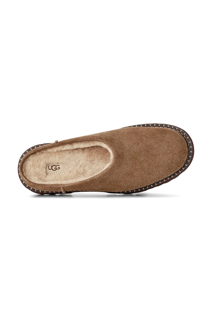 Παντόφλες Γυναικείες σουέτ W Uptowner Mule UGG καφέ 1180413.LBNZ