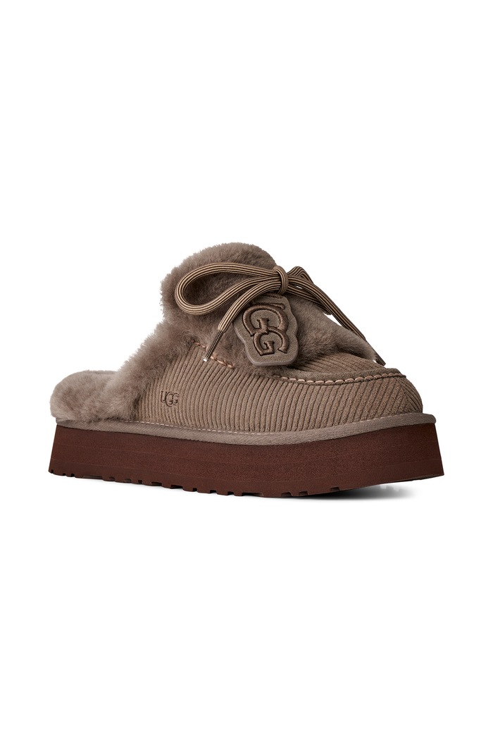 UGG Παντόφλες γυναικείες σουέτ W Disquette Heritage 1180360.DDRG μπεζ AW26