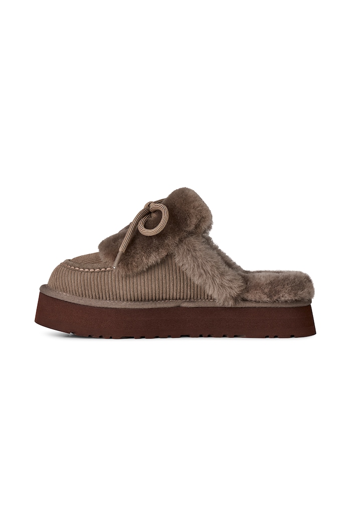 Παντόφλες γυναικείες σουέτ W Disquette Heritage UGG 1180360.DDRG μπεζ