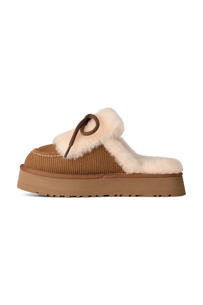 Papuče dámske semišové W Disquette Heritage UGG 1180360.CHE hnedá