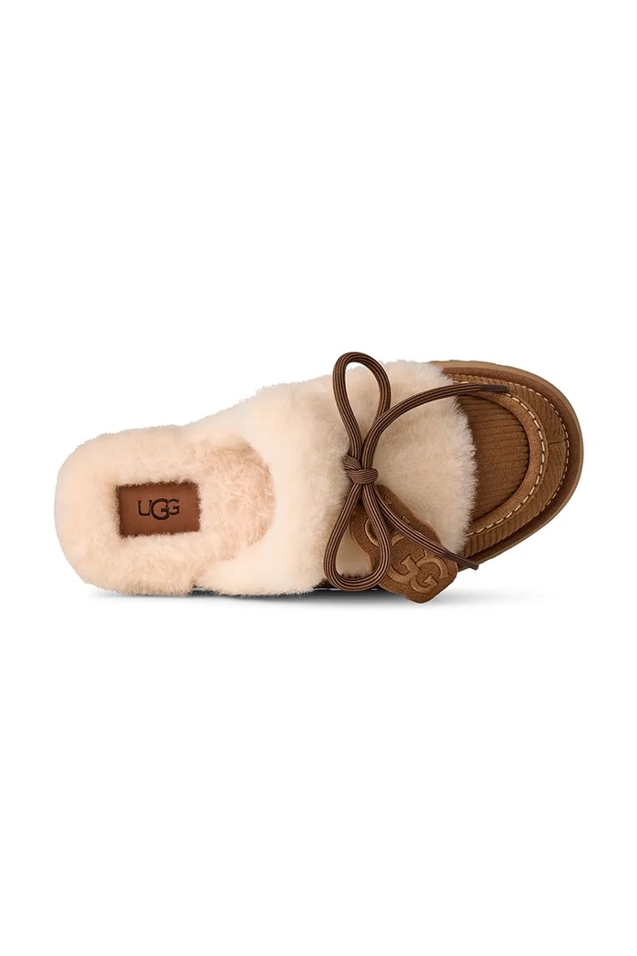 Papuče dámske semišové W Disquette Heritage UGG hnedá 1180360.CHE
