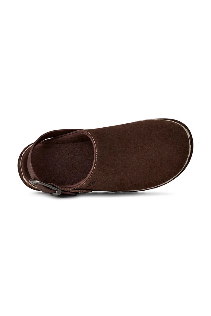 Pantofle dámské semišové W Goldenstar Western Clog UGG hnědá 1180250.BCDR