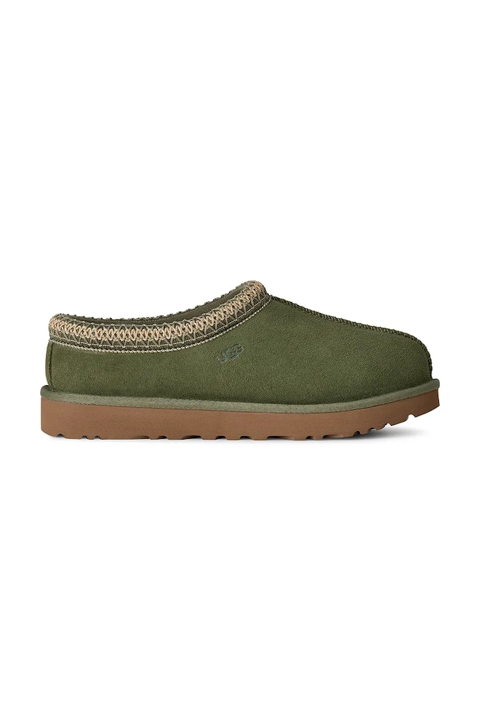 UGG Pantofle dámské semišové W Tasman II zelená 1174470.DPSH