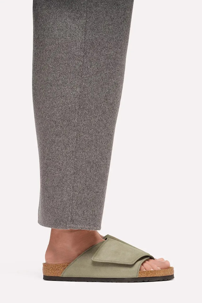 Birkenstock Solana LEVE klapki damskie zamszowe 1032462