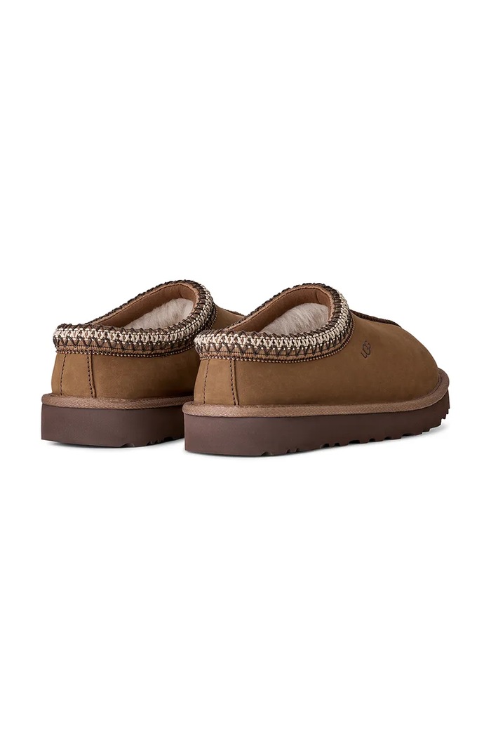 Παπούτσια UGG Παντόφλες γυναικείες nubuck W Tasman Nubuck 1184353.DKC καφέ