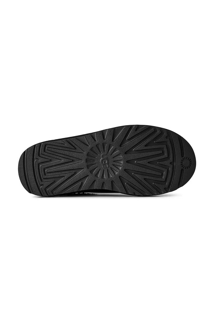 UGG Παντόφλες γυναικείες δερμάτινες W Tasman Nubuck 1184353.BLK