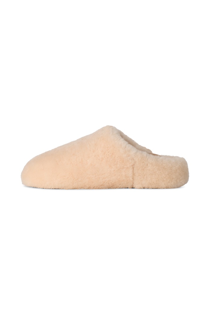 Παντόφλες Γυναικεία W Elea Fluffed Slip-On UGG 1184352.NAT μπεζ