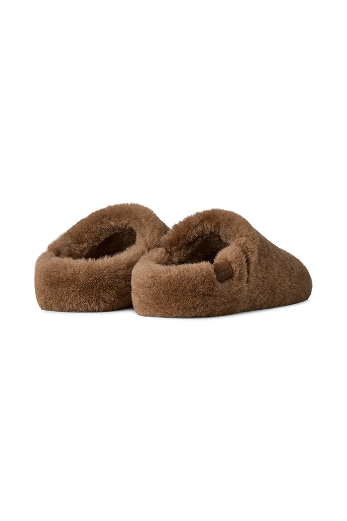 Παπούτσια UGG Παντόφλες Γυναικείες W Elea Fluffed Slip-On 1184352.LBNZ καφέ