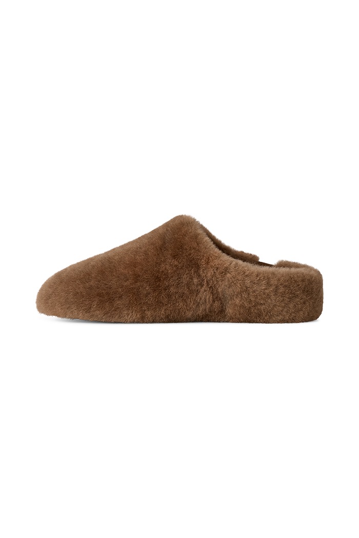 Παντόφλες Γυναικείες W Elea Fluffed Slip-On UGG 1184352.LBNZ καφέ