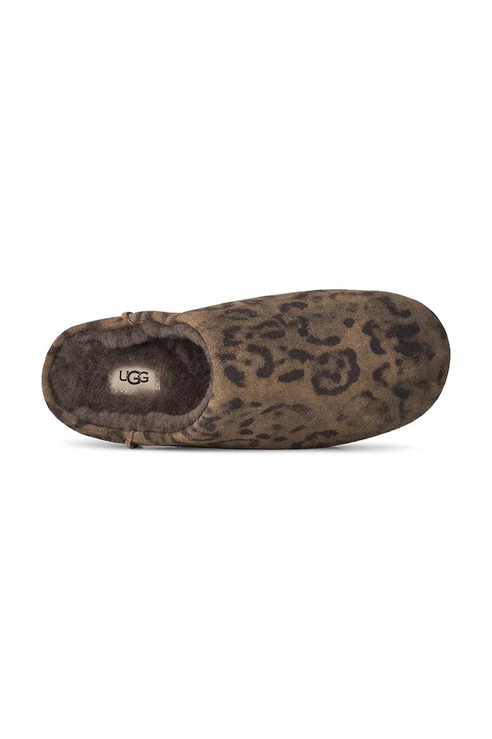 Παντόφλες Γυναικείες σουέτ W Elea Spotted Slip-On UGG καφέ 1182370.CHE