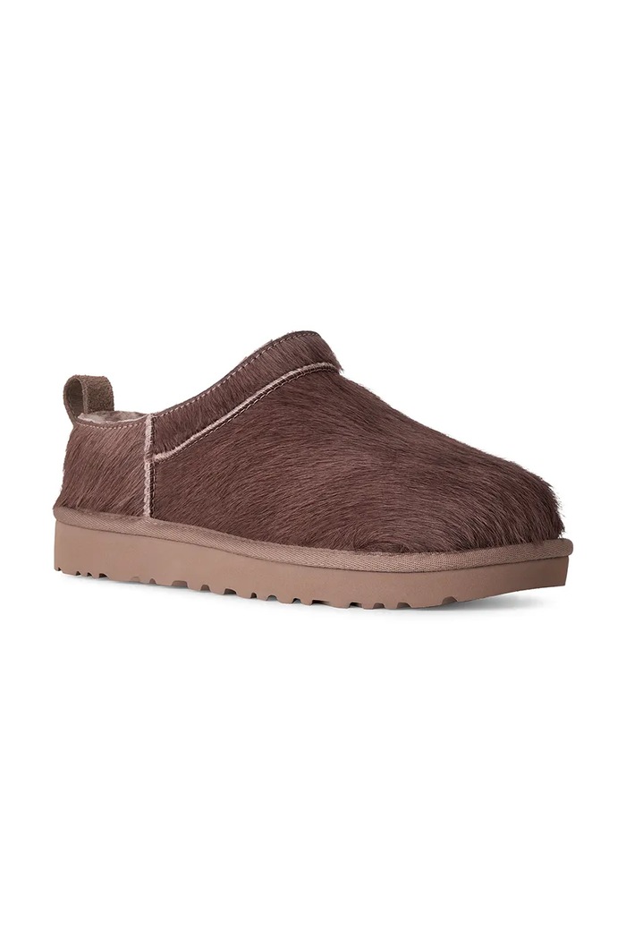 UGG Παντόφλες Γυναικεία W Classic Micro Calf Hair 1180417.CRBO μπεζ AW26