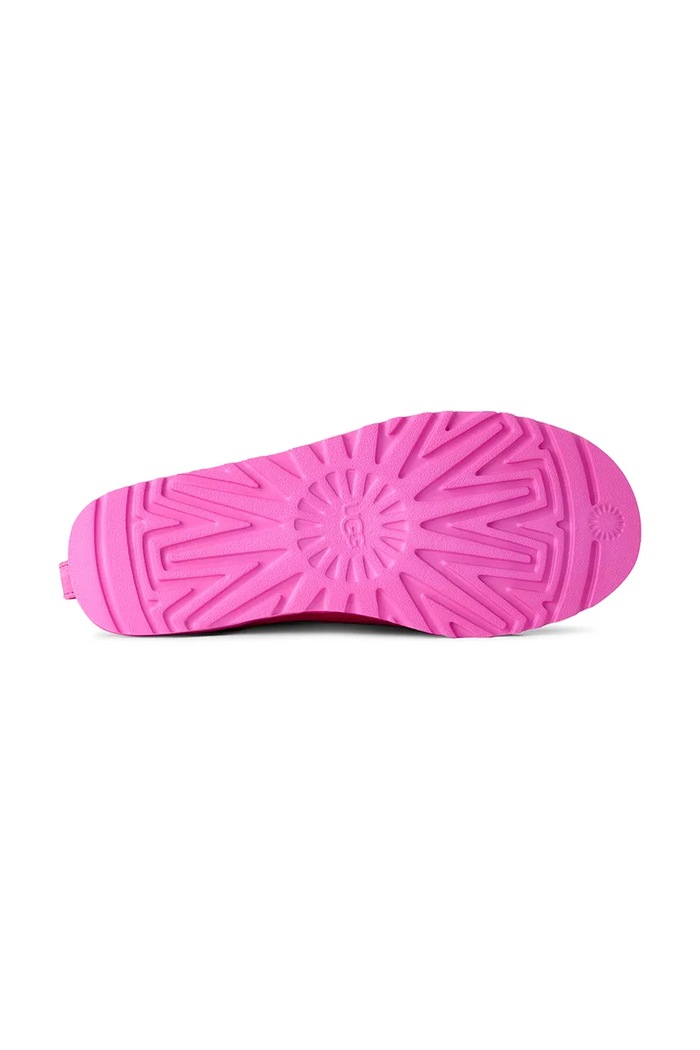 UGG Παντόφλες Γυναικείες δερμάτινες W Classic Micro Calf Hair 1180417.BHTF