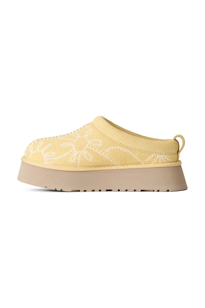 Papuče dámske semišové W Tazz Botanic UGG 1180373.MTDMS žltá