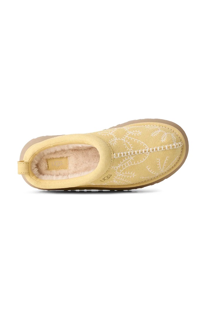 Papuče dámske semišové W Tazz Botanic UGG žltá 1180373.MTDMS