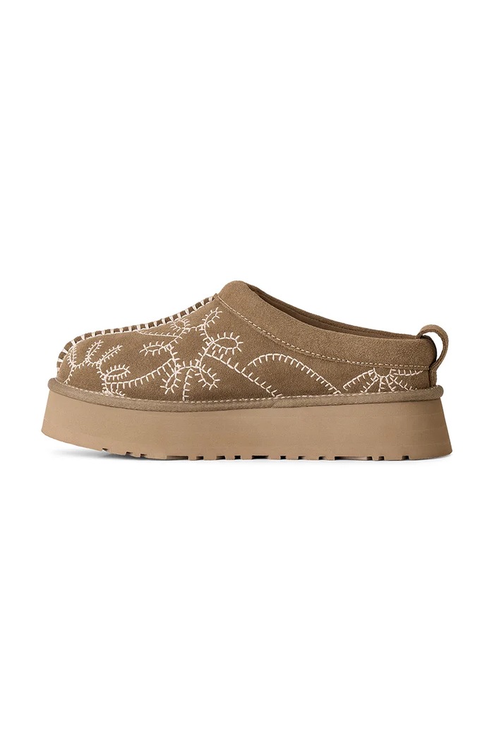 Papuče dámske semišové W Tazz Botanic UGG 1180373.LBNZ hnedá