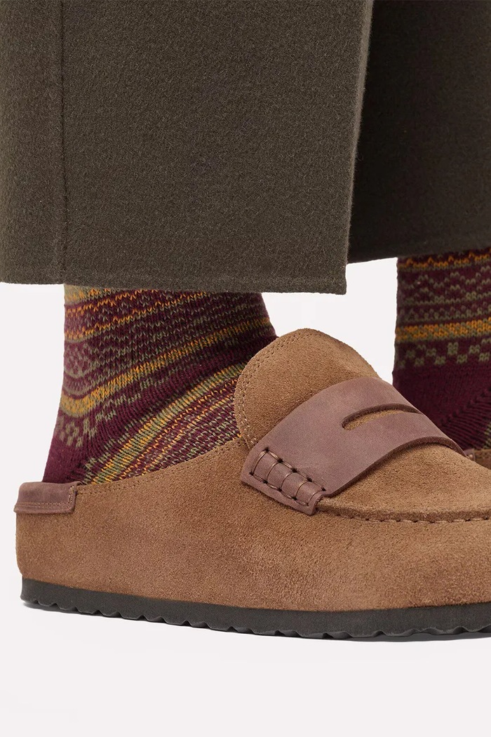 Birkenstock Naples Wrapped LEVE/LEOI klapki mules damskie skórzane 1032436