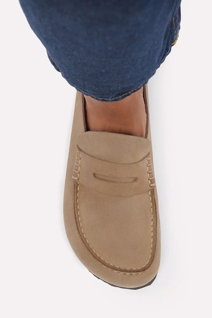 Birkenstock Naples Wrapped LEOI klapki mules damskie skórzane 1032697