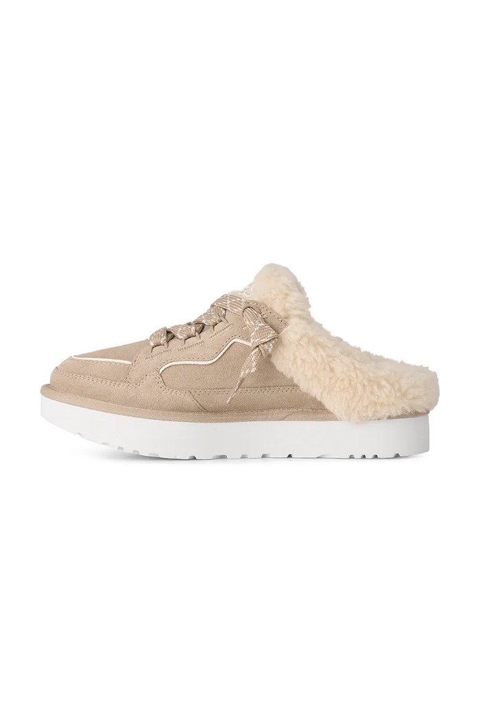 Papuče dámske semišové W Lowmel Mule UGG 1180313.MNL béžová