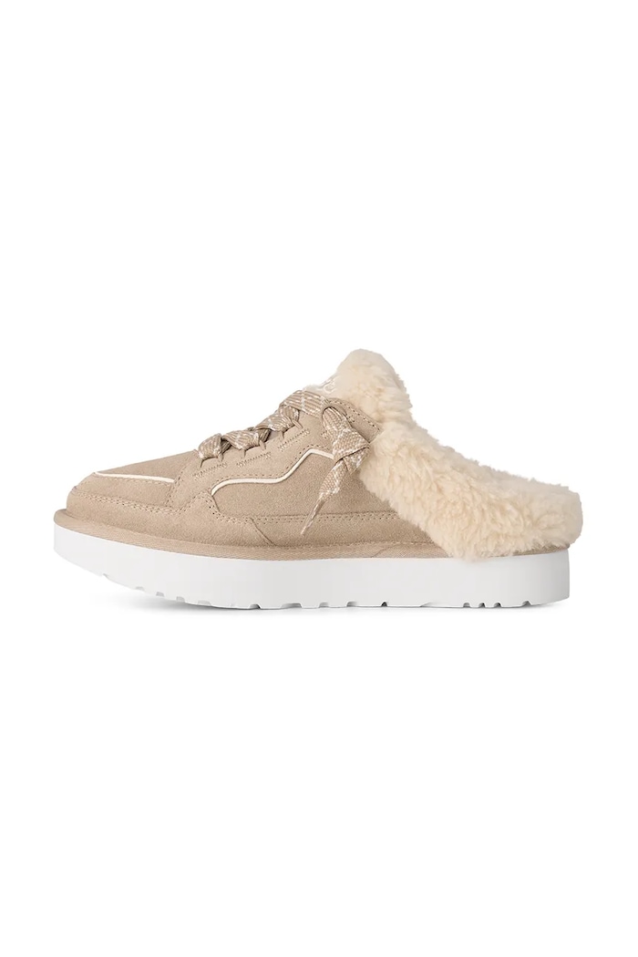 Papuče dámske semišové W Lowmel Mule UGG 1180313.MNL béžová